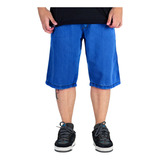 Bermuda Masculina Jeans Balão Tradicional Largo Nas Pernas