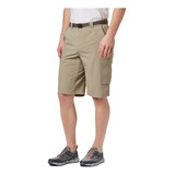 Bermuda Masculina Silver Ridge Cargo Caqui Columbia