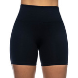 Bermuda Meio Coxa Cós Alto Supplex Original