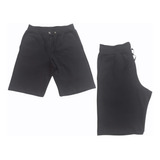 Bermuda Moletom Infantil Juvenil Academia Short