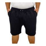 Bermuda Moletom Plus Size Masculina Shorts
