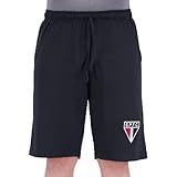 Bermuda Moletom São Paulo I Preta G