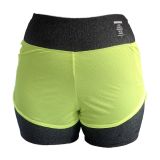 Bermuda Oakley Trn Vapor 2IN1 Shorts 5 0 Feminino Cinza E Verde