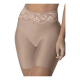 Bermuda Rendada Virtuel Demillus 94499 Bege Rosado