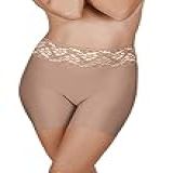 Bermuda Rendada Virtuel DeMillus Feminino Bege Rosado GR
