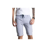 Bermuda Sarja Sawary Masculina Jeans Cinza