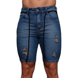 Bermuda Shorts Codi Jeans Masculina Skinny