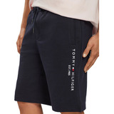 Bermuda Shorts Moletom Tommy Hilfiger Original