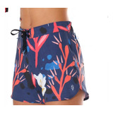 Bermuda Surf Feminina Shorts Pena Tecido