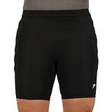 Bermuda Térmica Poker Proteção Goleiro Masculina Adulta Cor Preto Tamanho P