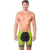 BERMUDA TRIATHLON ELITE FLUOR POWER PROTEÇÃO UV 50- KAUNA -M-