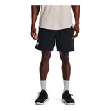Bermuda Under Armour Project Rock Woven Preto Masculino