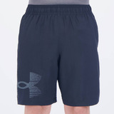 Bermuda Under Armour Woven Graphic Ii Preta