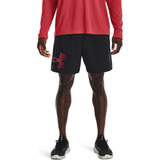 Bermuda Under Armour Woven Graphic Treino Preto