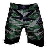 Bermuda Venum Fighter Camo Desert Verde Jiu Jitsu Crossfit
