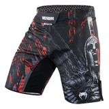 Bermuda Venum Gladiator Preta Vermelha