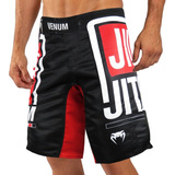 Bermuda Venum Jiu Jitsu Grau Short Mma Muay Thai Treino Ufc
