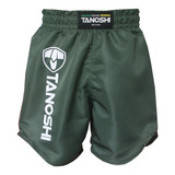 Bermuda Verde Militar Mma Luta Muaythai Sanda Rtx Tanoshi