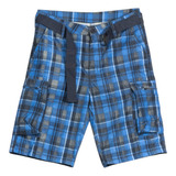 Bermuda Xadrez Bordada Short Masculina 6