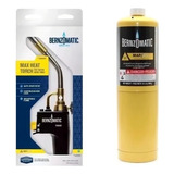Bernzomatic Ts8000 Maçarico Portátil Com Refil Mapp 400gr