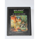 Berzerk 1982 Cartucho Original Para Atari 2600 Clássico Vintage Em Pleno Funcionamento