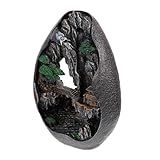 BESPORTBLE 1 Peça Queimador De Artesanato Suporte De Backflow Incensário Smores Ornamento Tampo De Mesa Cachoeira Cascata Fonte De Blackflow Decoração Resina