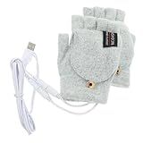 BESPORTBLE 2 Pares De Luvas Baterias USB Baterias Recarregáveis D Baterias Luvas De Esqui Aquecidas Luvas Femininas Luvas Aquecidas Bateria De Esqui Baterias Recarregáveis Mulheres Aba