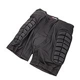 BESPORTBLE 2 Peças Calça De Esqui Calções De Snowboard Protetor De Cóccix De Snowboard Proteção 3d Para Quadril Almofadas De Quadril De Patinação Calça Protetora Calção Esponja Esportes Filho