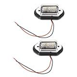 BESPORTBLE 2 Unidades Luzes Traseiras Luzes De Vela Candeeiro De Vela Lampada Led Luminária Led Lâmpada De Navegação Luz De Sinalização Do Universal Iate Luz Conduziu Abc