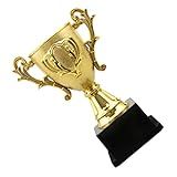 BESPORTBLE 2 Unidades Troféu Infantil De Plástico Prêmio Pequeno Troféu Prêmios E Troféus Troféu Da Taça De Mini Troféus De Plástico Copos Esportes Definir Futebol Americano Reutilizável