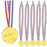 BESPORTBLE 200 Unidades Medalha Infantil Medalhas De Premiação Com Fita Medalha De Futebol Adulto Medalhas De Para Crianças Medalha De Casual Garoto Garota Plástico Aluna