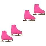 BESPORTBLE 2Pcs Par Capa Para Sapatos Patinação Acessórios Para Sapatos Capa Sapatos Skate Capas Chuva Antiderrapante Chuteiras Patins Capa Protetora Tampas Inicialização Rosa