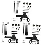BESPORTBLE 3 Partidas Bomba Bicicleta Acessorios Bike Acessórios Para Bicicleta Inflador Pneus Inflador Ar Bicicleta Bomba Ar Pressão 120 Psi Futebol Americano