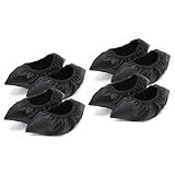 BESPORTBLE 4 Pares Capas De Sapato De Patinação Protetor De Lâmina De Skate No Gelo Protetor De Gelo Protetores Elásticos De Patins De Gelo Lâminas De Skate Anti Sujo Nylon Capa Protetora