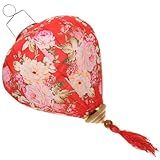 BESPORTBLE Decoração De Lanterna Vermelha Lanternas Vietnamitas De Seda Lanterna De Ano Lunar Lanternas De Seda Vietnamitas Lanterna Tradicional Lanterna De Dragão Oval Pano China