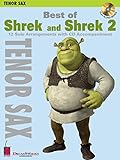 Best Of Shrek And Shrek 2 Tenor Sax Book CD 