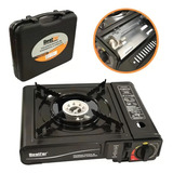 Bestfer Fogareiro Portátil Camping Ascendimento Automático Com Maleta