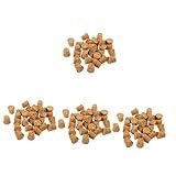 BESTOYARD 120 Peças Garrafa De Vidro Rolha De Garrafa De Vinho Tampa Seladora De Garrafa DIY Rolhas De Cortiça Natural Rolhas De Garrafa De Vinho Decoração De Plantas Plugue De Cortiça