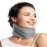 BETOVIN Colar Cervical Suporte De Pescoço Para Dormir Envoltórios De Espuma Macia Mantêm As Vértebras Estáveis E Alinhadas Para Alívio Da Pressão Da Coluna Cervical Para Mulheres E Homens