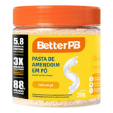 Betterpb Pasta De Amendoim Em Pó 210g Sabores Leite Em Pó