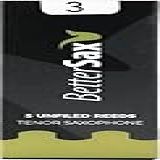 BetterSax Palhetas De Corte Jazz Para Saxofone Tenor -força 3-0- Pacote Com 5- - Palhetas De Qualidade Premium Que Oferecem Excelente Desempenho E Tom Rico Para Músicos Profissionais De Jazz-