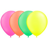 Bexiga Balão Neon Sortido 16 Polegadas