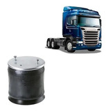 Bexiga Suspensor Eixo Scania Serie 4 E Serie 5 Com Base