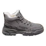 Bg Moda Masculina Botas Neve Sapatos Tamanho Grande