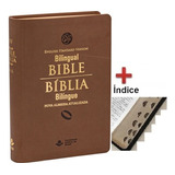 Bíblia Bilíngue Português Ínglês Capa Luxo