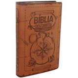 Bíblia Das Descobertas Para Adolescentes Couro Sintético Marrom Claro Va Tradução Na Linguagem De Hoje ntlh De Sociedade Bíblica Do Brasil Editorial Sociedade Bíblica Do Brasil Tapa Dura En Po