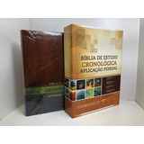 Bíblia De Estudo Cronológica Aplicação Pessoal Tarja Verde Cpad