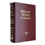 Bíblia De Estudo Do Expositor Jimmy Swaggart Capa Luxo Vinho