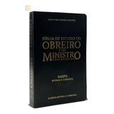 Bíblia De Estudo Do Obreiro E Do Ministro Pentecostal Preta