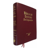 Biblia De Estudo Expositor Vinho Luxo